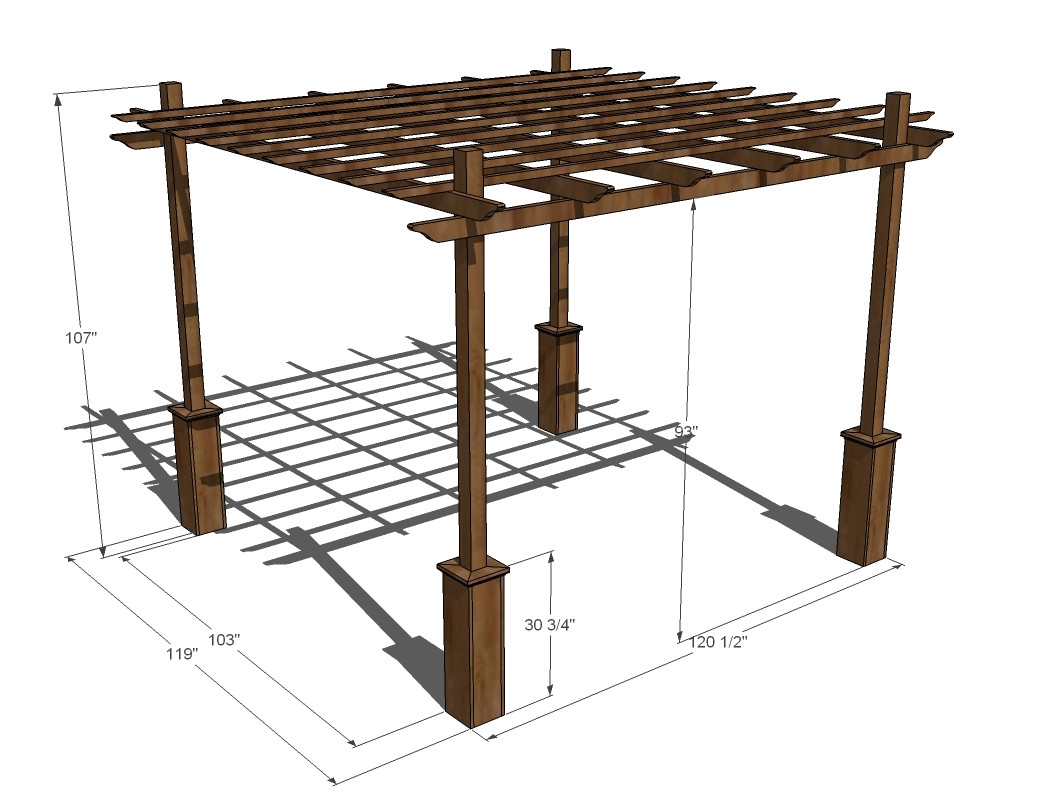 Pergola Plans DIY
 Ana White