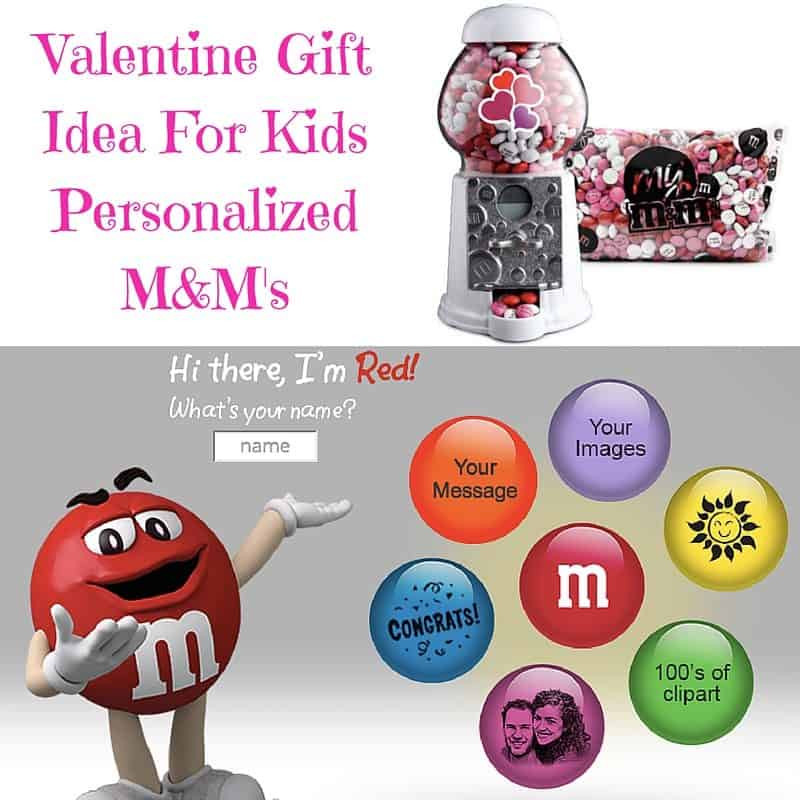 Personal Valentines Gift Ideas
 Valentine Gift Idea For Kids Personalized M&M s Saving