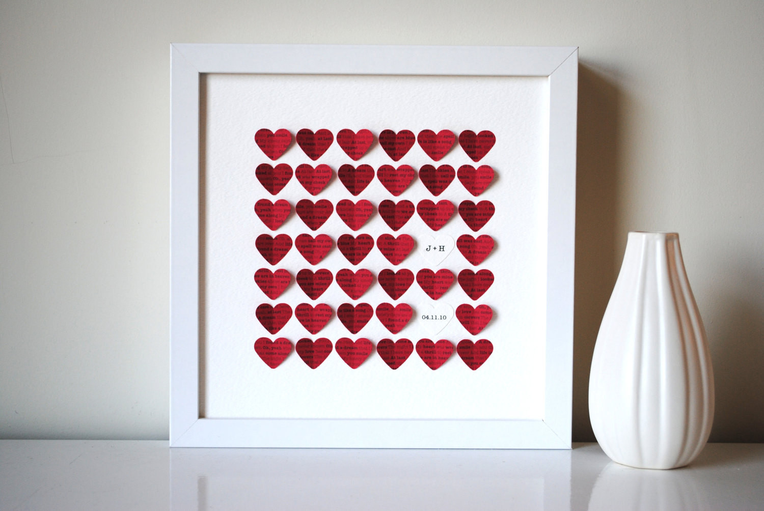 Personal Valentines Gift Ideas
 Personalized Valentine s Day Gift 3D Song Hearts