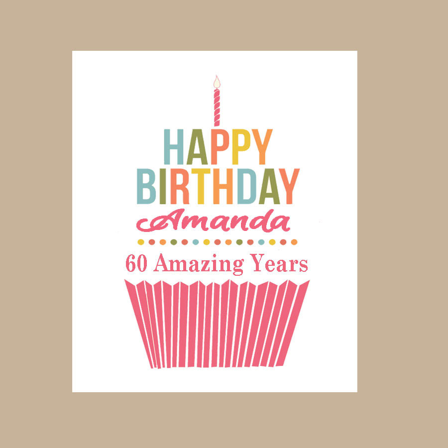 Personalized Birthday Cards
 Birthday Card Personalized Birthday Card by DaizyBlueDesigns