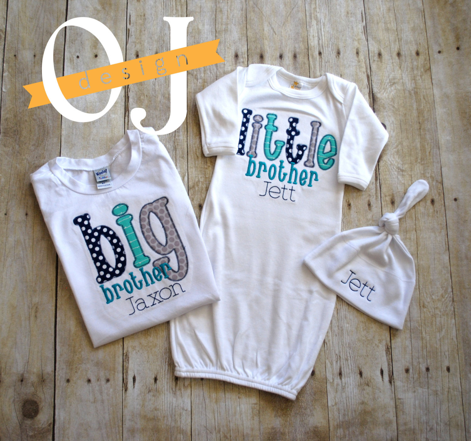 Personalized Gifts For Baby Boy
 Big Brother Little Brother Personalized Baby Boy Newborn Gift