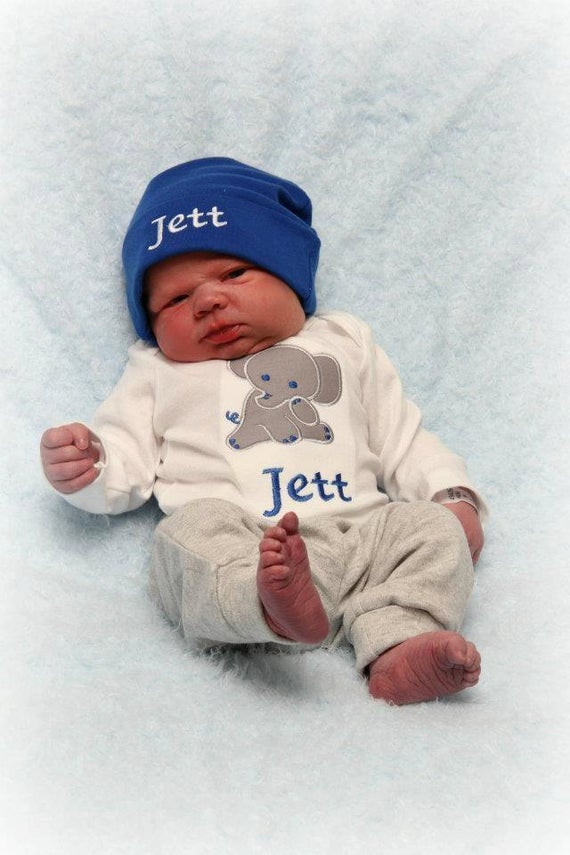 Personalized Gifts For Baby Boy
 Items similar to Personalized Baby Boy Gift Set Bodysuit