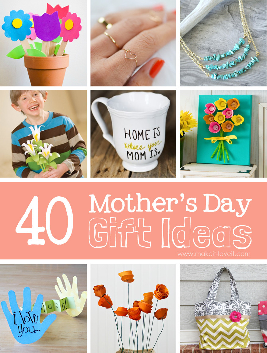 Personalized Mother'S Day Gift Ideas
 40 Homemade Mother s Day Gift Ideas