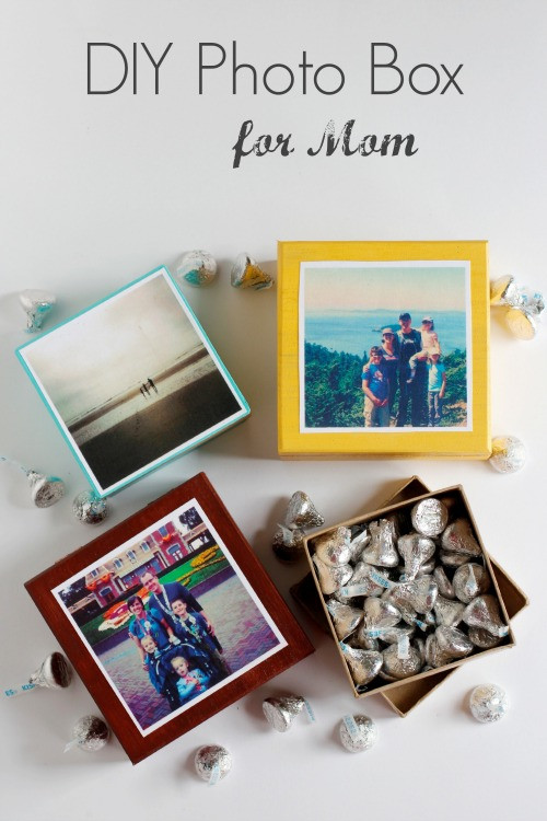 Photo Box DIY
 Make a Box for Mother s Day