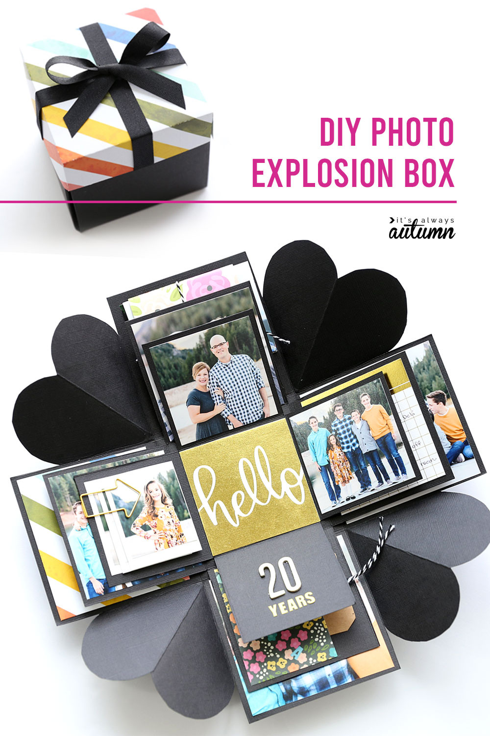 Photo Box DIY
 How to make an Explosion Box cheap unique DIY t idea