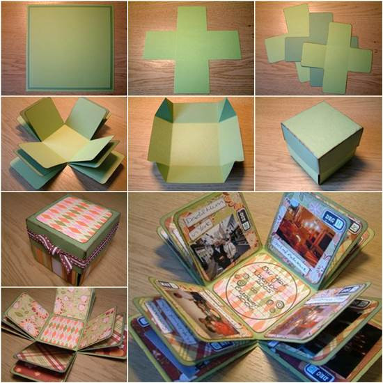 Photo Box DIY
 How to DIY Creative Box Album