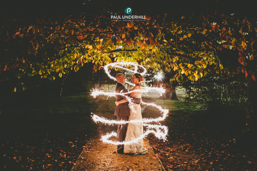 Photographing Sparklers At A Wedding
 Creative wedding photography