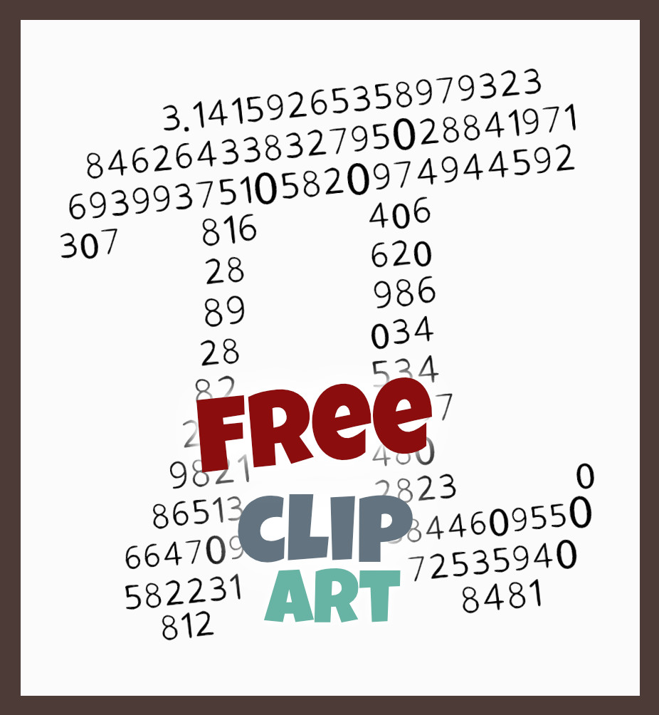 Pi Day Activities Pdf
 Pi clip art and coloring page drawn with digits of π Pi