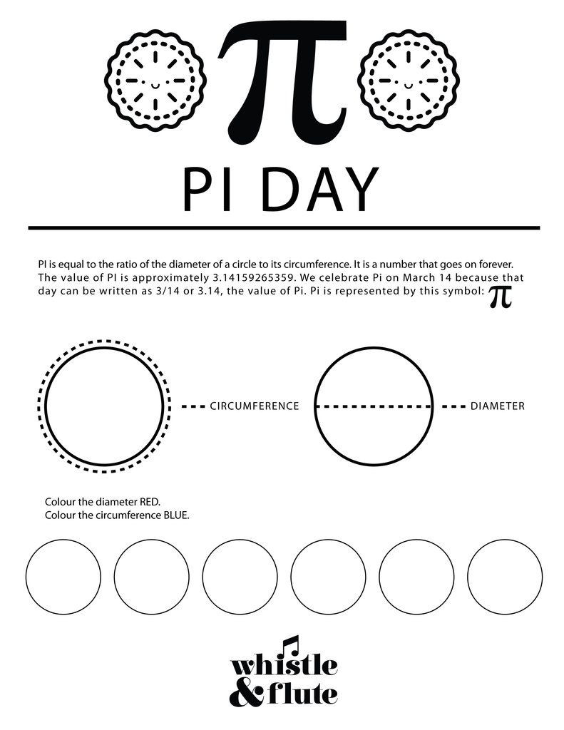 Pi Day Activities Pdf
 Pi Day Worksheet in 2020