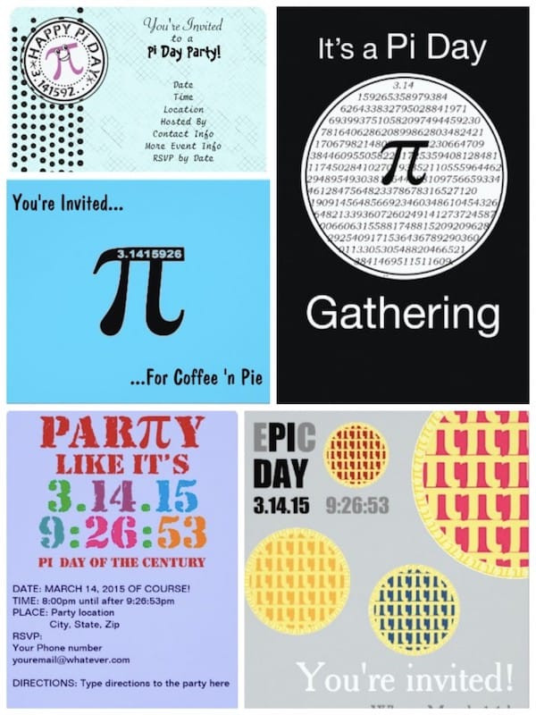 Pi Day Party
 Pi Day Celebration Pair Your Pie with Wine