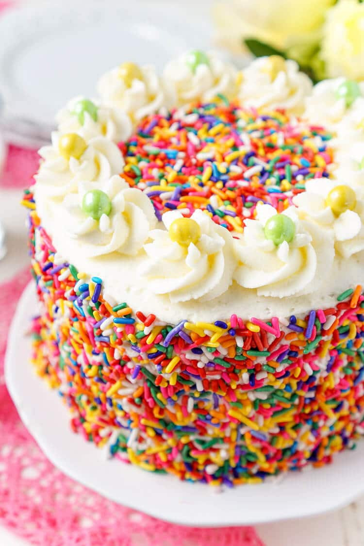 Pics Of Birthday Cakes
 Funfetti Cake
