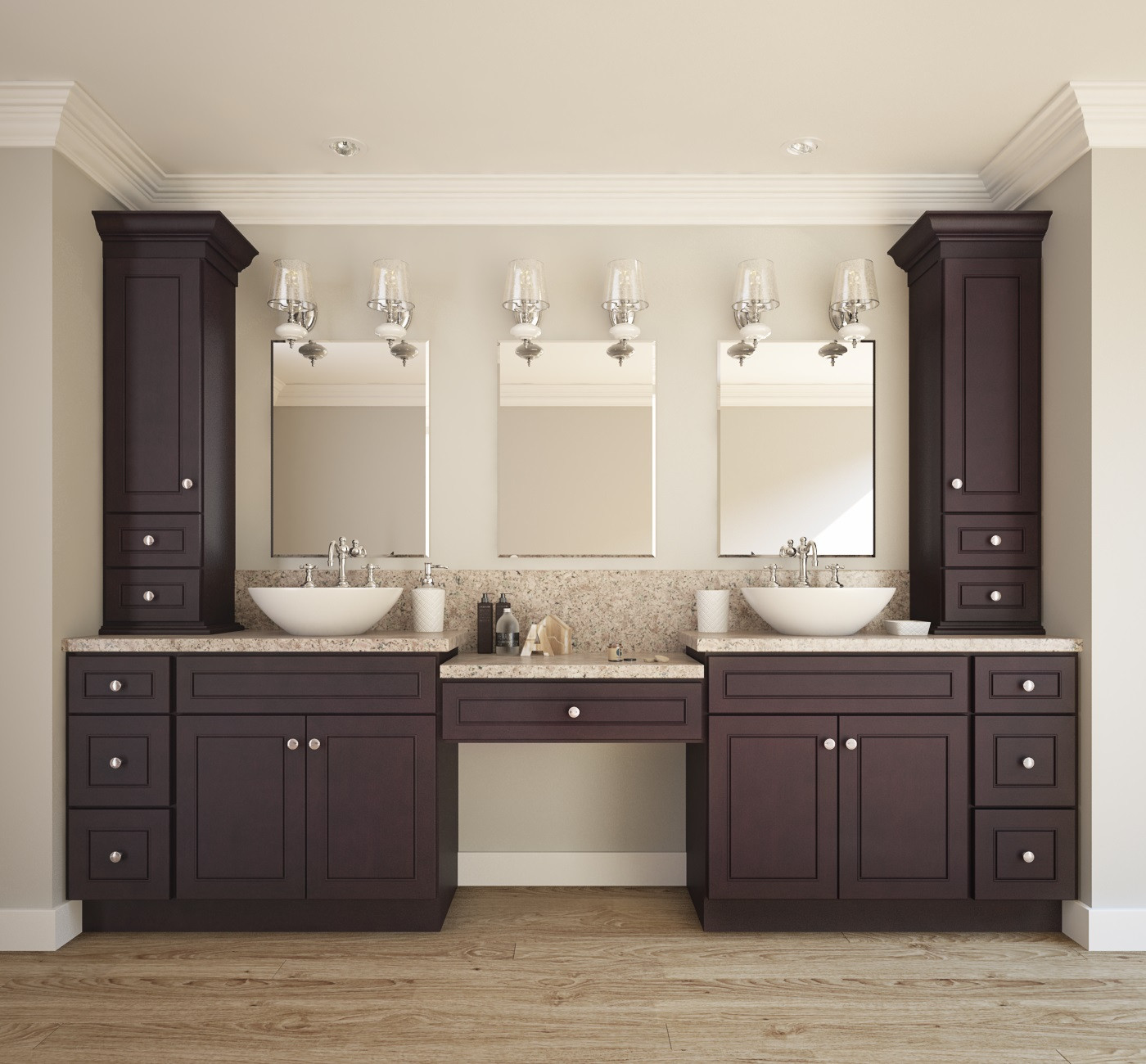 Pictures Of Bathroom Cabinets
 Espresso Bean Ready to Assemble Bathroom Vanities