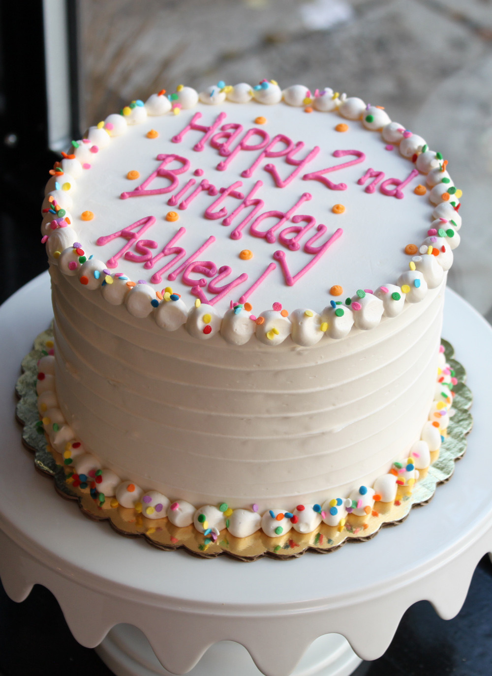 Pictures Of Birthday Cakes
 Whipped Bakeshop Philadelphia Birthday Sprinkles Cake