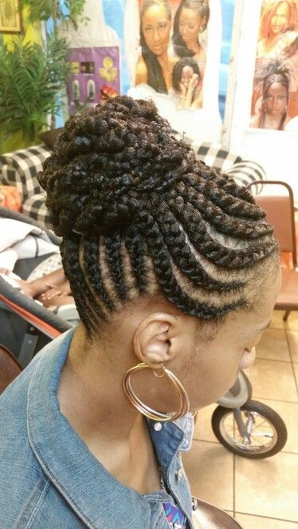 Pictures Of Updo Cornrow Hairstyles
 145 Best Cornrow Braids Hairstyles