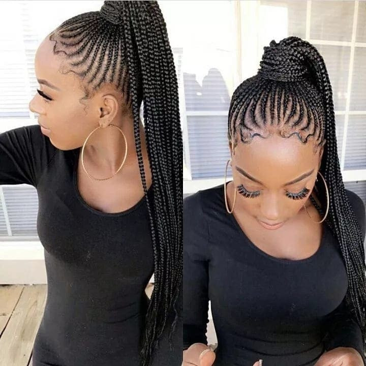 Pictures Of Updo Cornrow Hairstyles
 20 cute African cornrow braid hairstyles with an updo Tuko