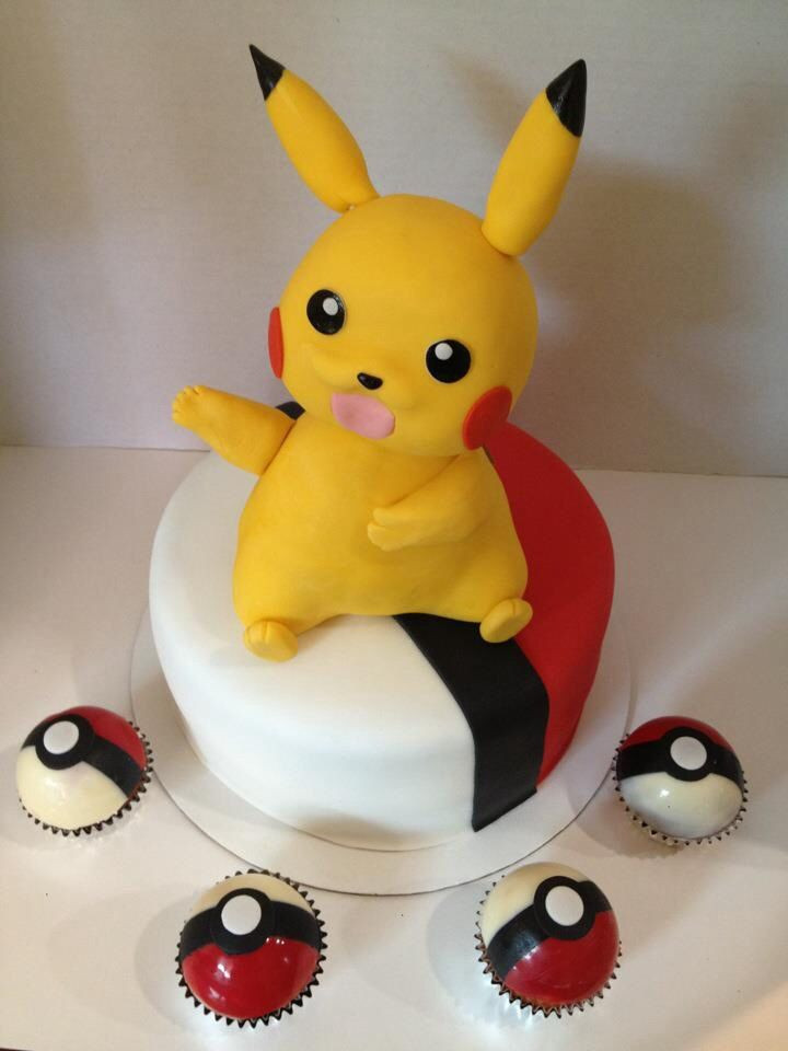 Pikachu Birthday Cake
 Pikachu Birthday Cakes