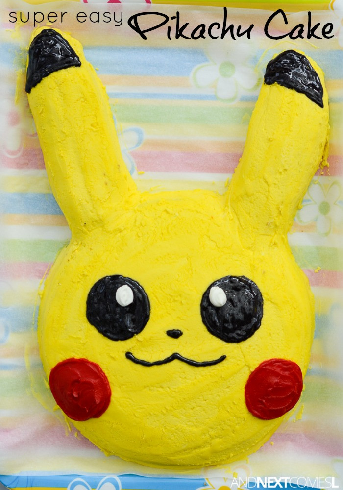 Pikachu Birthday Cake
 Easy Pikachu Cake Tutorial