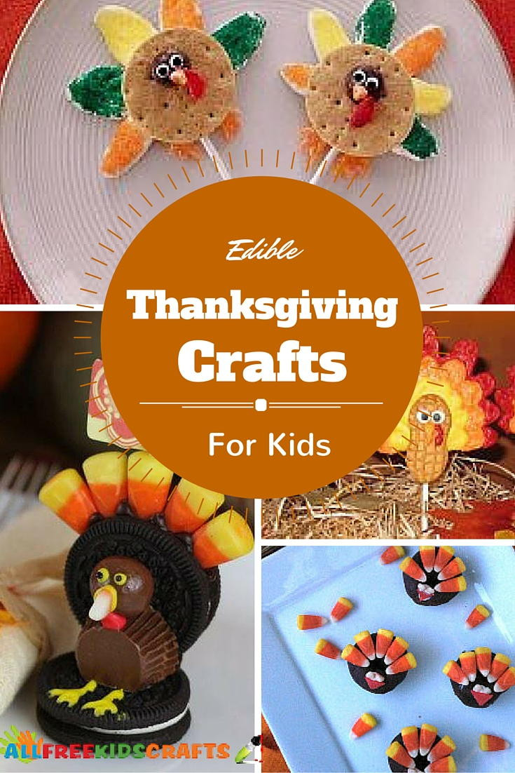 Pilgrim Crafts For Kids
 24 Edible Thanksgiving Crafts for Kids