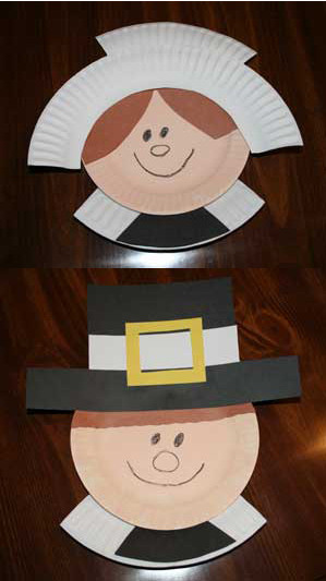 Pilgrim Crafts For Kids
 Kids Thanksgiving Crafts
