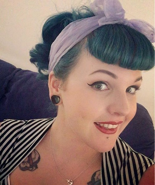 Pin Up Updo Hairstyles
 40 Pin Up Hairstyles for the Vintage Loving Girl
