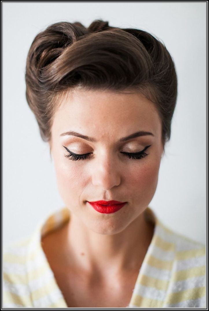 Pin Up Updo Hairstyles
 Updo Pin Up Hairstyles