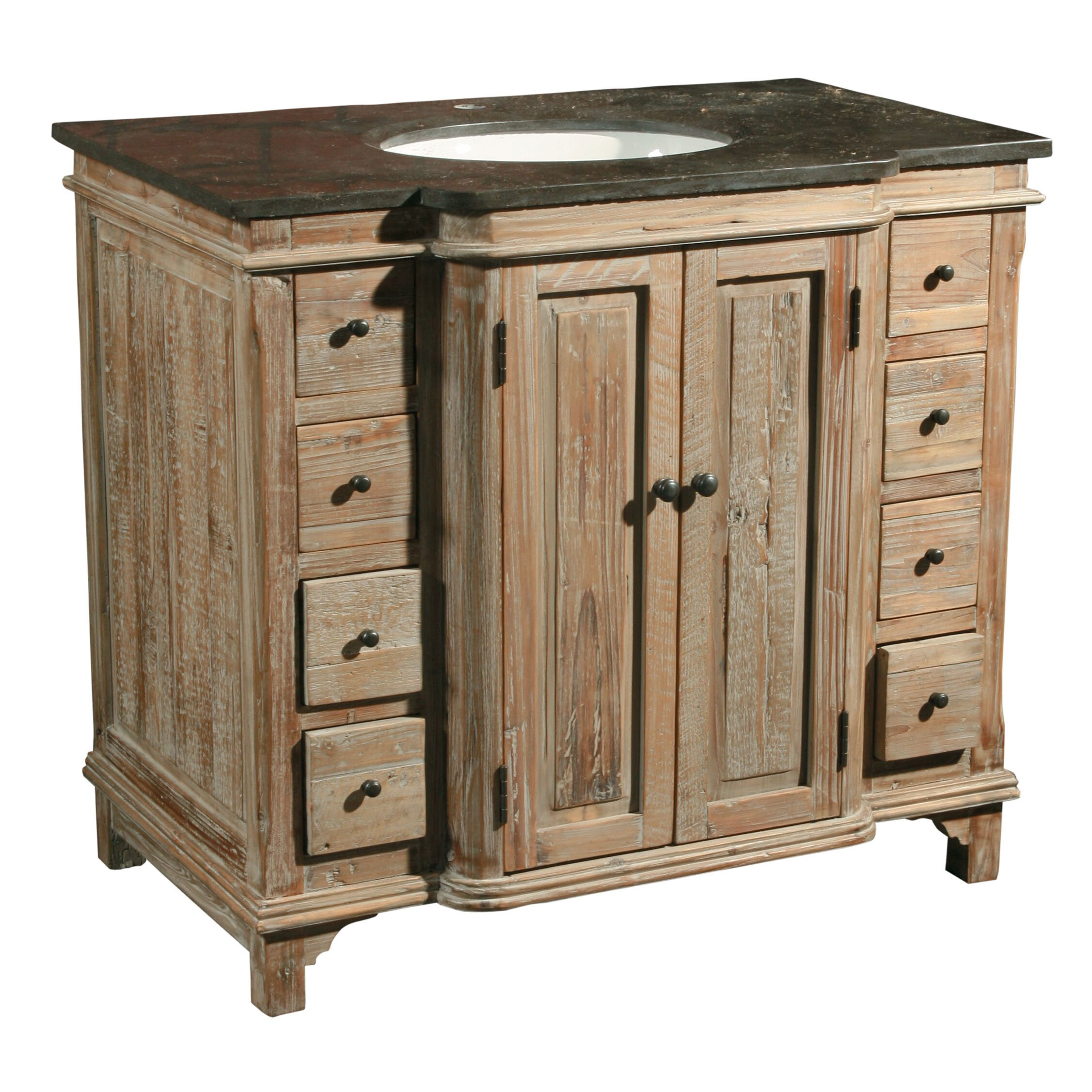 Pine Bathroom Cabinet
 Furniture Classics LTD 36" Single Reclaimed Pine Bathroom