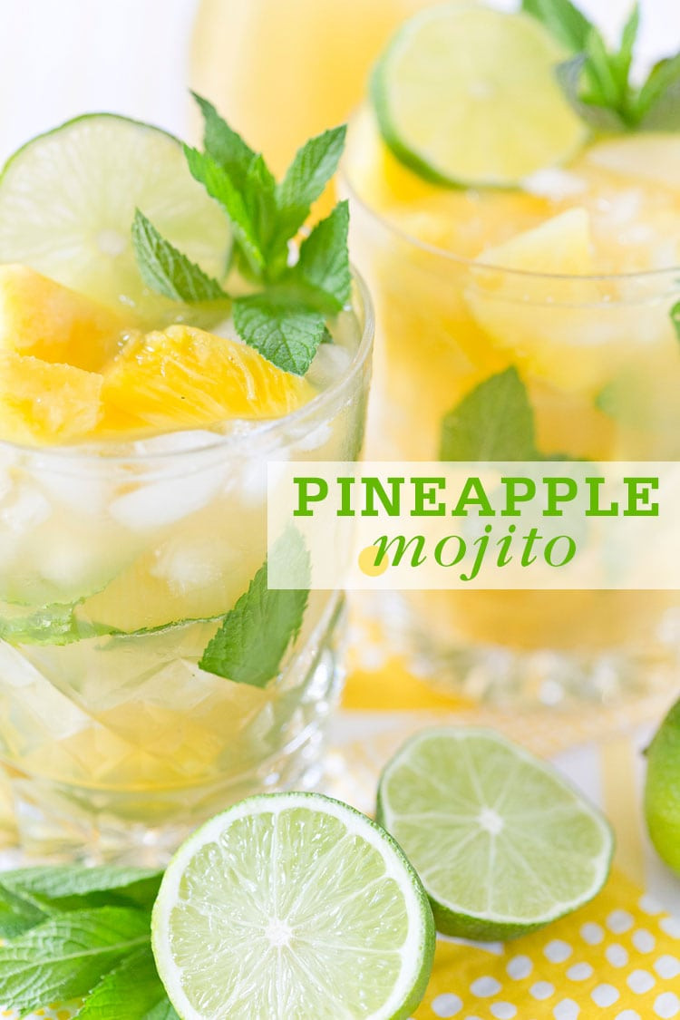 Pineapple Cocktail Recipes
 Pineapple Mojito
