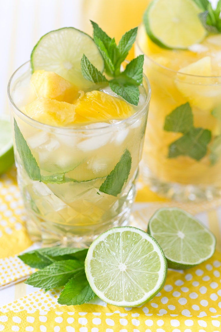 Pineapple Cocktail Recipes
 Pineapple Mojito