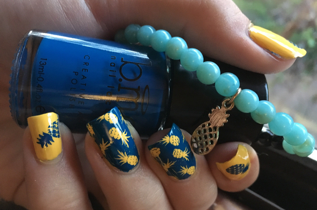 Pineapple Nail Art
 Pineapple Nail Art 🍍 – Nails By Belle