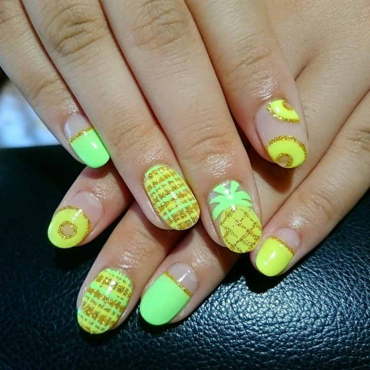 Pineapple Nail Art
 21 Pineapple Nail Art Designs Ideas