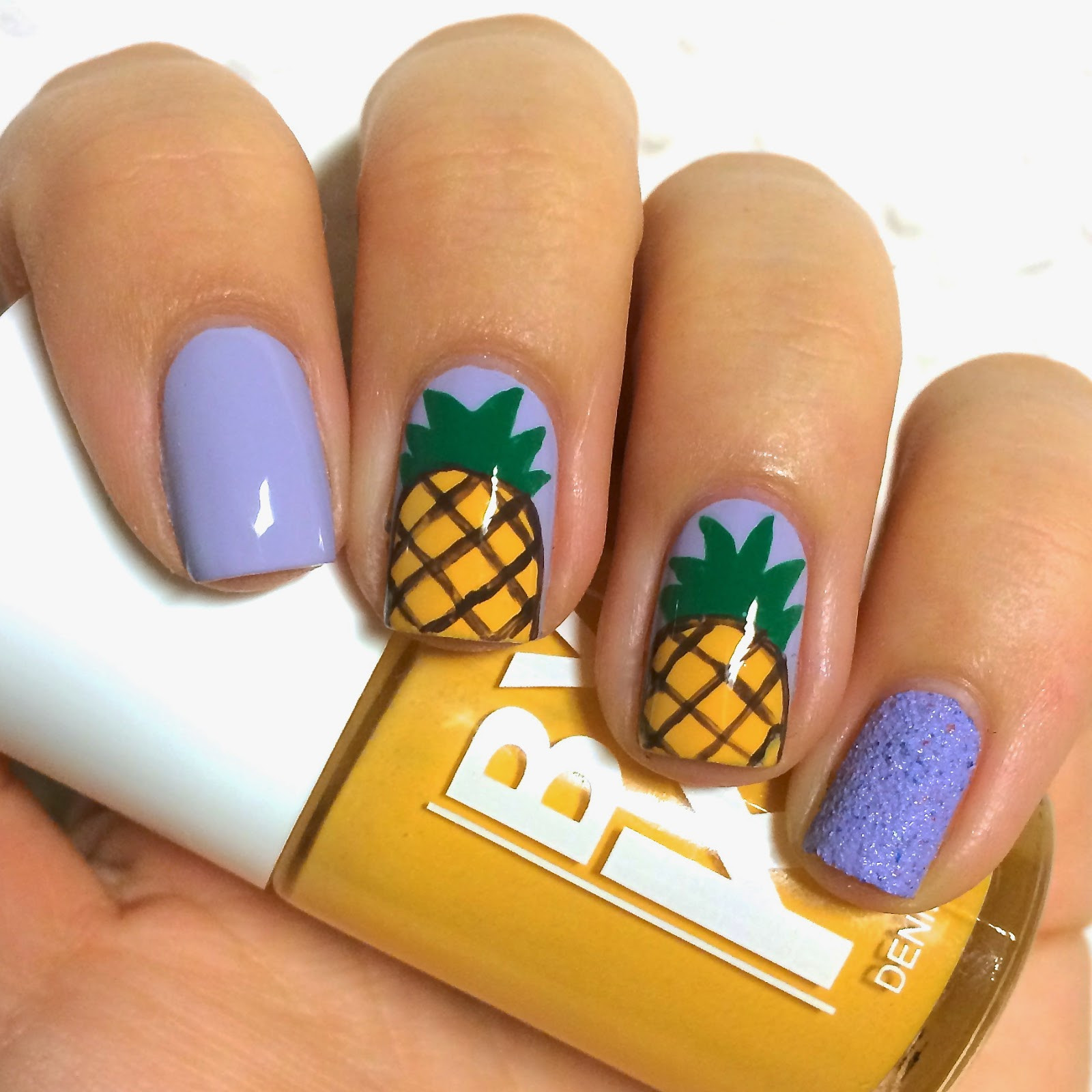 Pineapple Nail Art
 Pineapple Nails