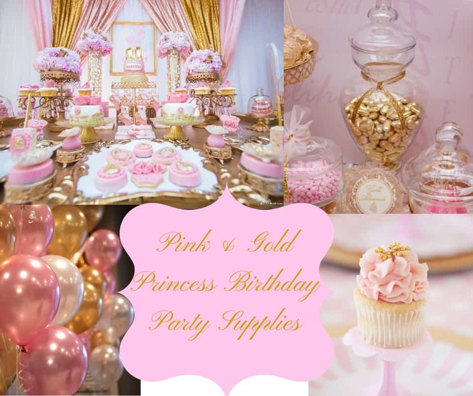 Pink And Gold Birthday Party Supplies
 Pink & Gold Princess Birthday Party Supplies Hip Who Rae