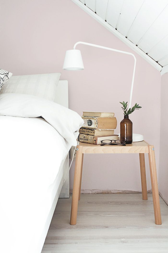Pink Bedroom Walls
 Interior Trend soft pink walls cate st hill