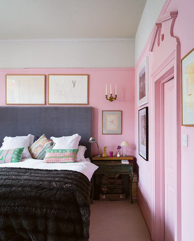 Pink Bedroom Walls
 House & Home
