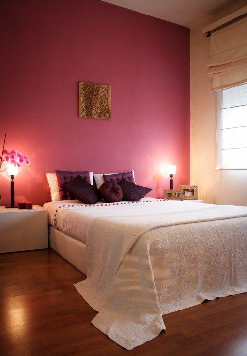 Pink Bedroom Walls
 Pink Bedroom Interior Design Ideas with