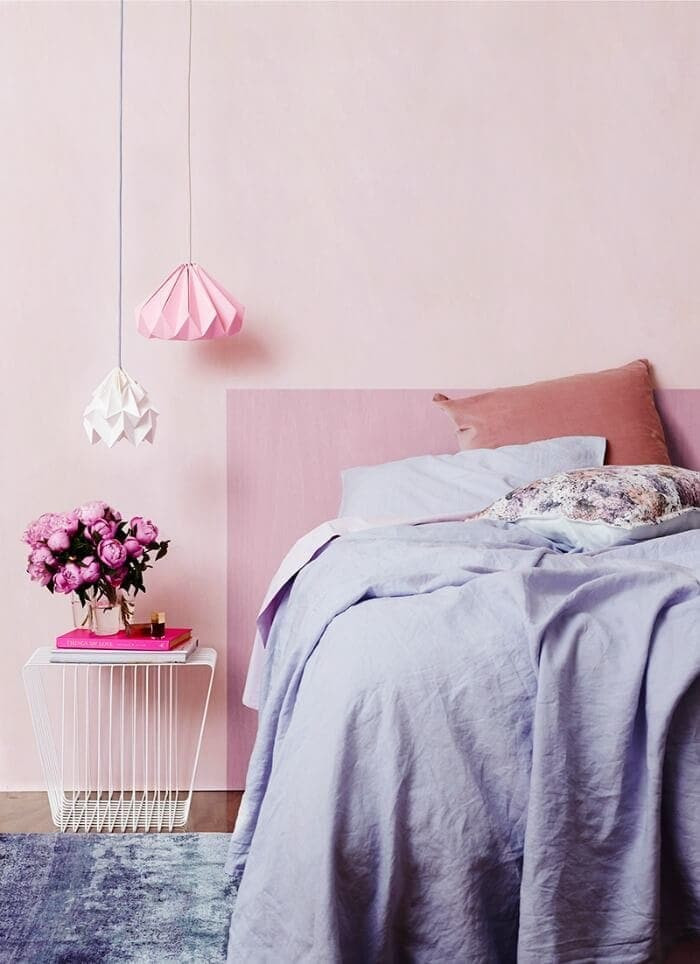 Pink Bedroom Walls
 7 Bedroom Paint Colours that look Amazing