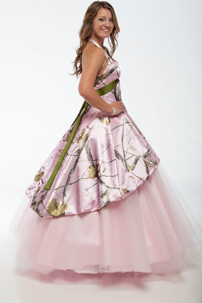 Pink Camo Wedding Dress
 Discount Pink Camo Wedding Dresses 2015 With Detachable