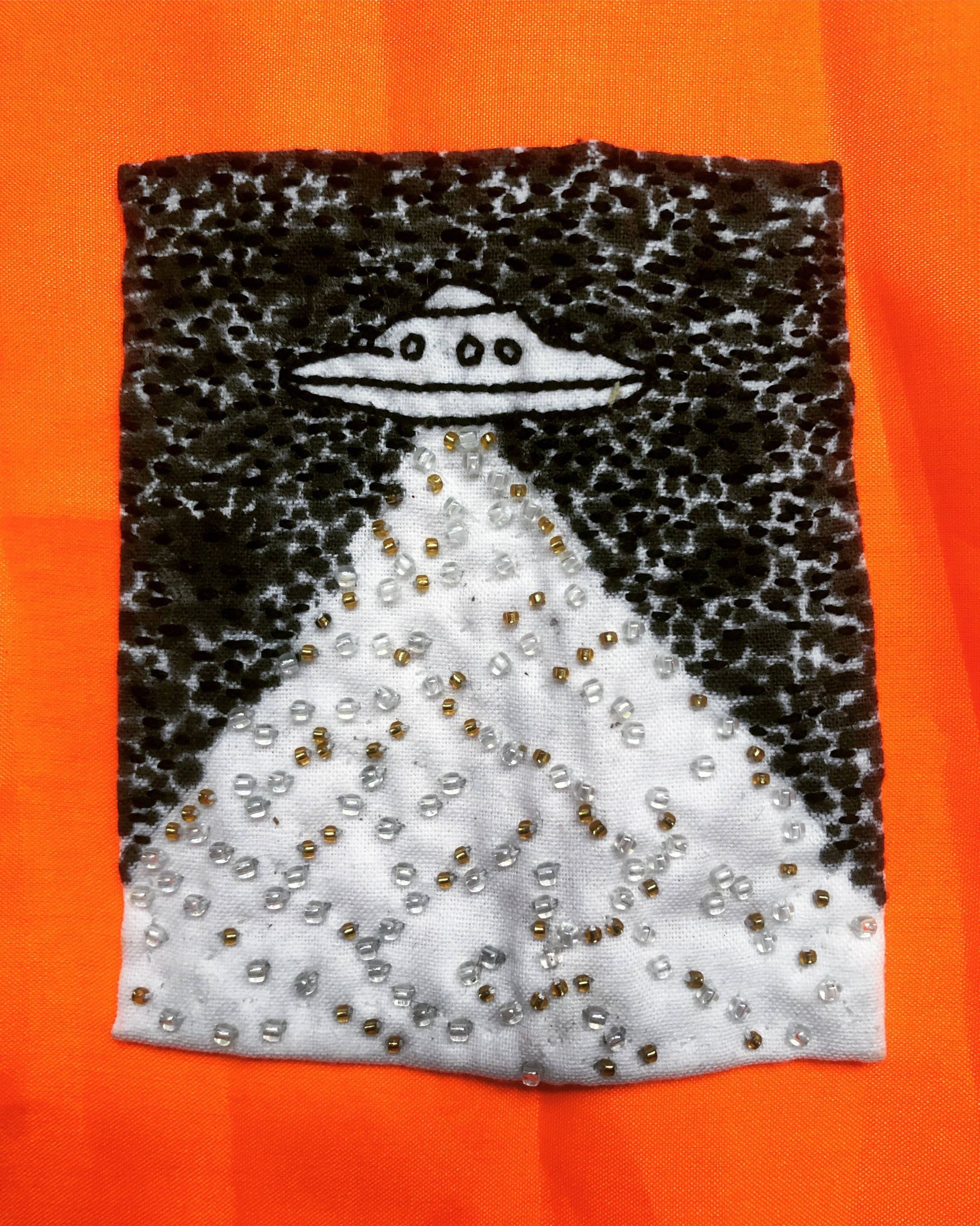 Pins Parches
 Pins & Patches PATCHES Handmade "UFO" Patch