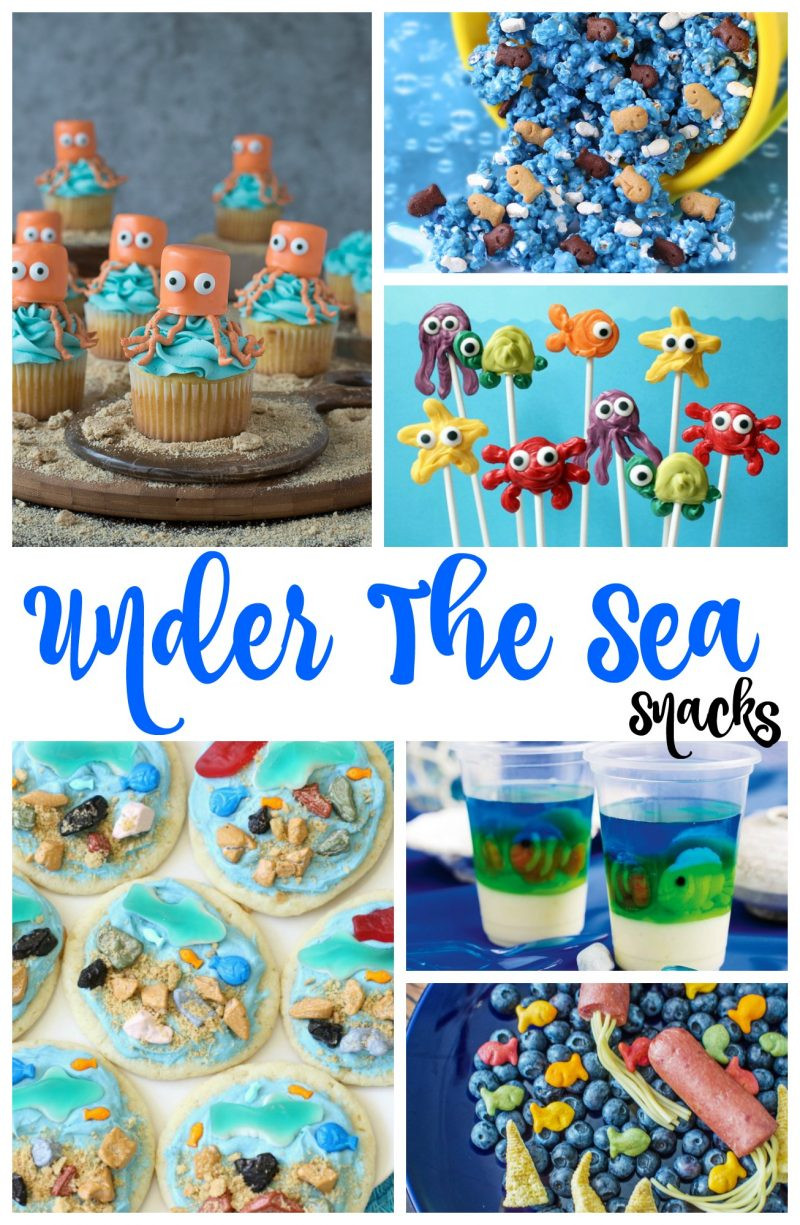 Pinterest Beach Party Food Ideas
 Under the Sea Snacks Perfect Ocean Theme Party Ideas