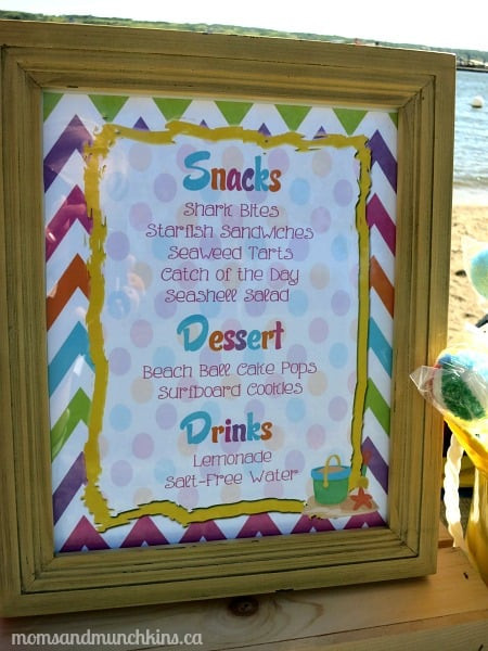 Pinterest Beach Party Food Ideas
 Beach Birthday Party Ideas Moms & Munchkins