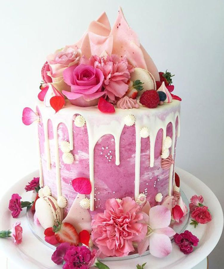 Pinterest Birthday Cakes
 The 20 Most Drool Worthy Drip Cakes Pinterest
