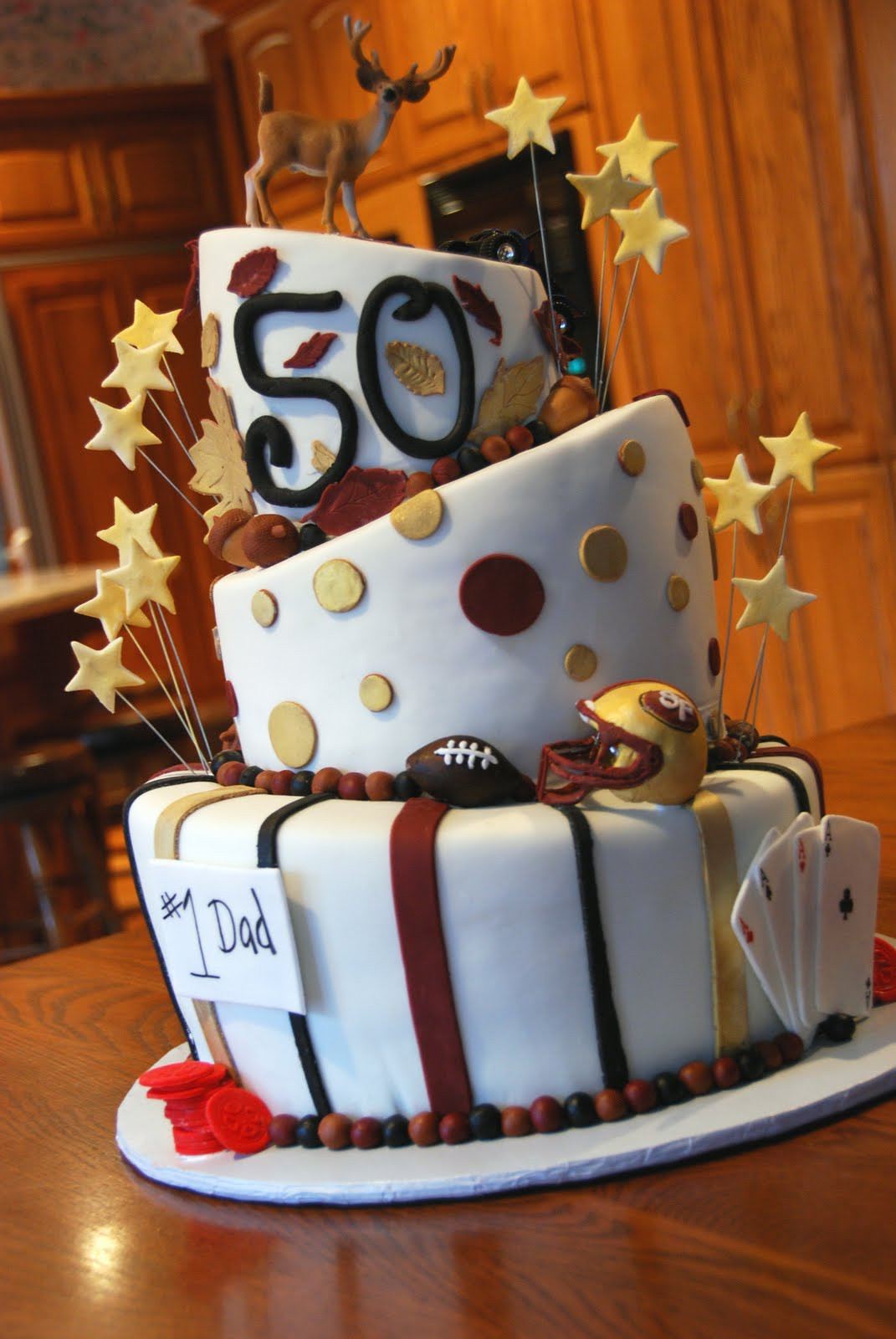 Pinterest Birthday Cakes
 Cup ee Cakes 50th Birthday Cake
