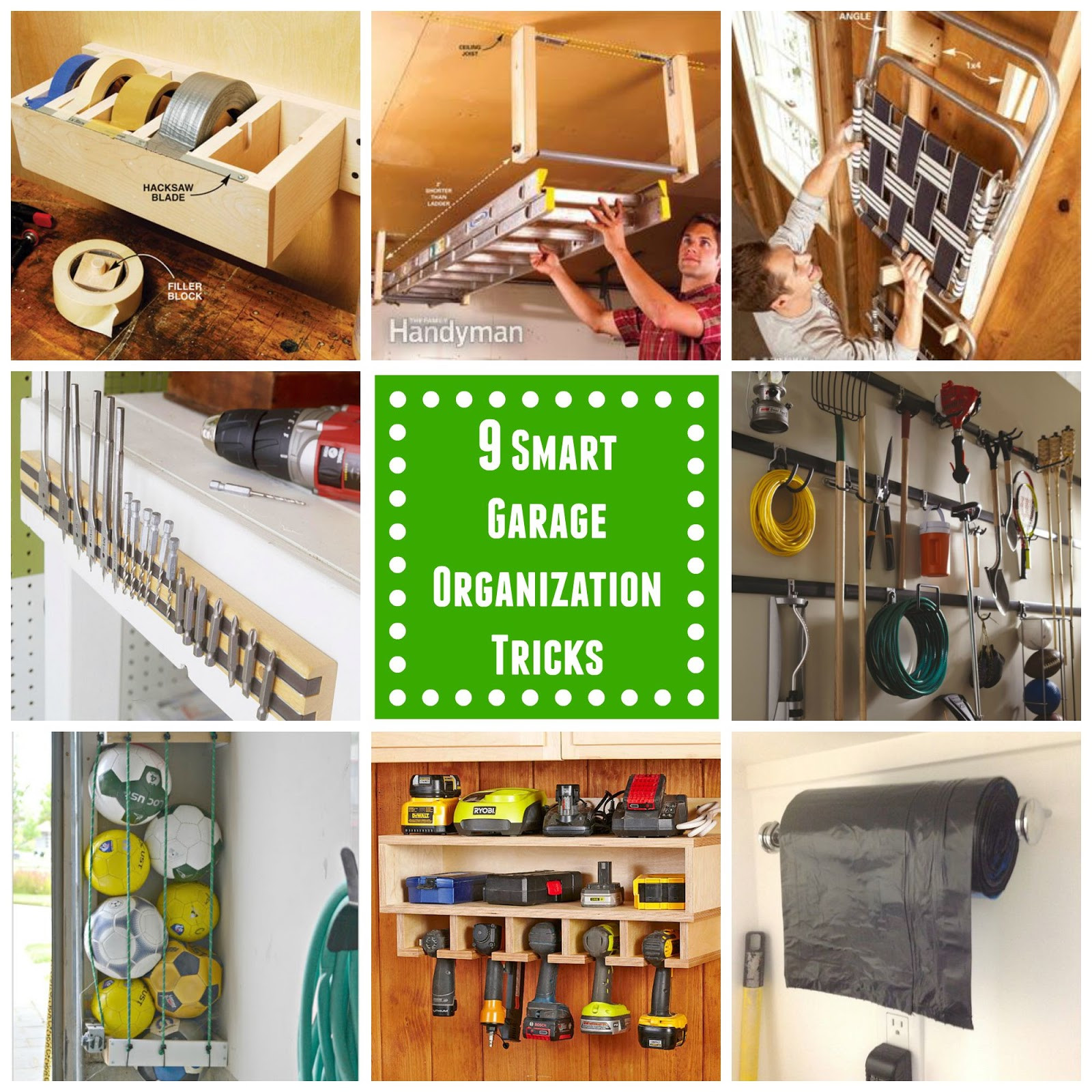 Pinterest Garage Organization
 9 Smart Garage Organization Tricks