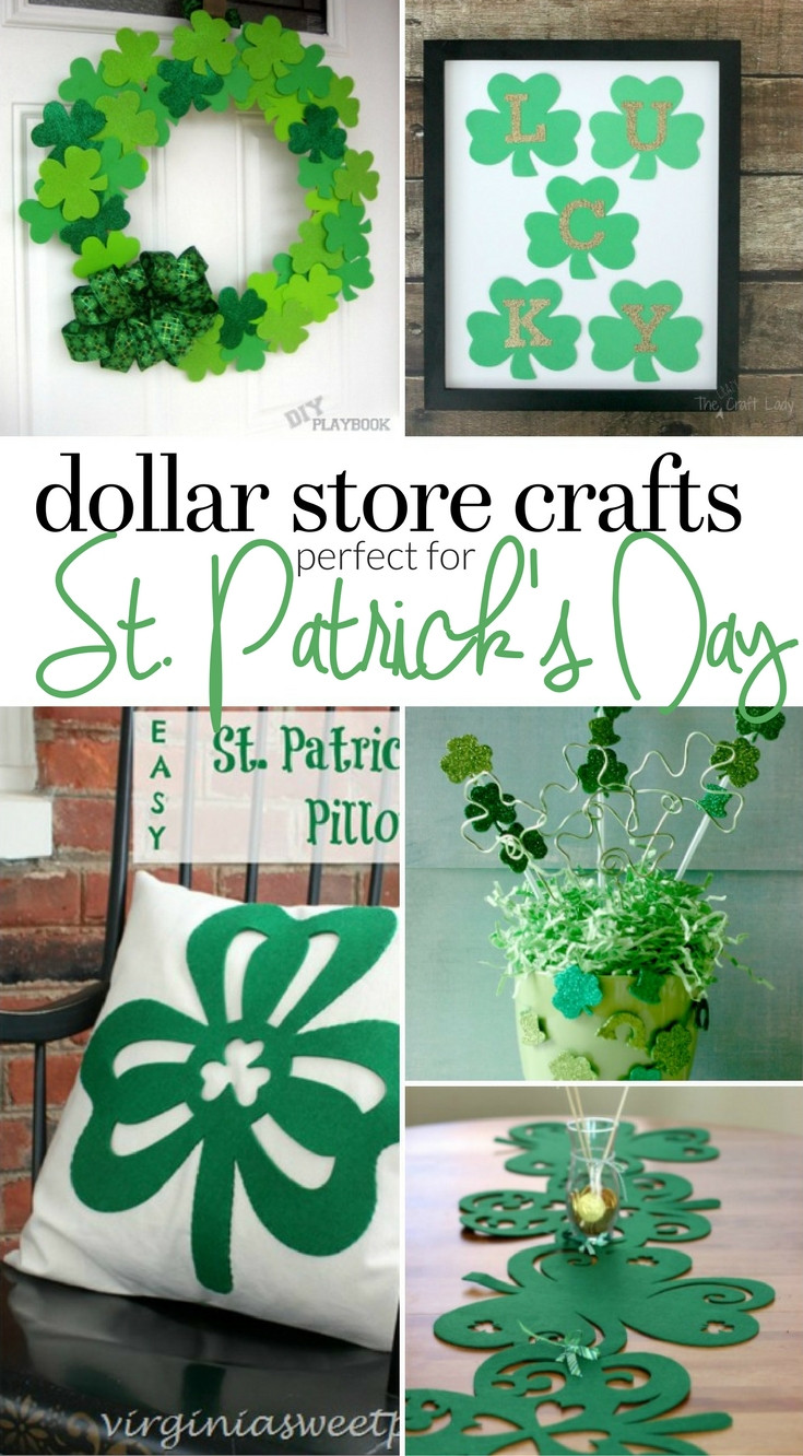 Pinterest St Patrick's Day Crafts
 St Patrick s Day Crafts from the Dollar Store The Crazy