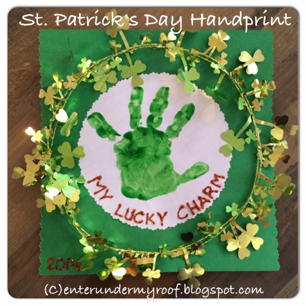 Pinterest St Patrick's Day Crafts
 ACTIVITY My Lucky Charm Handprint Craft for Saint Patrick
