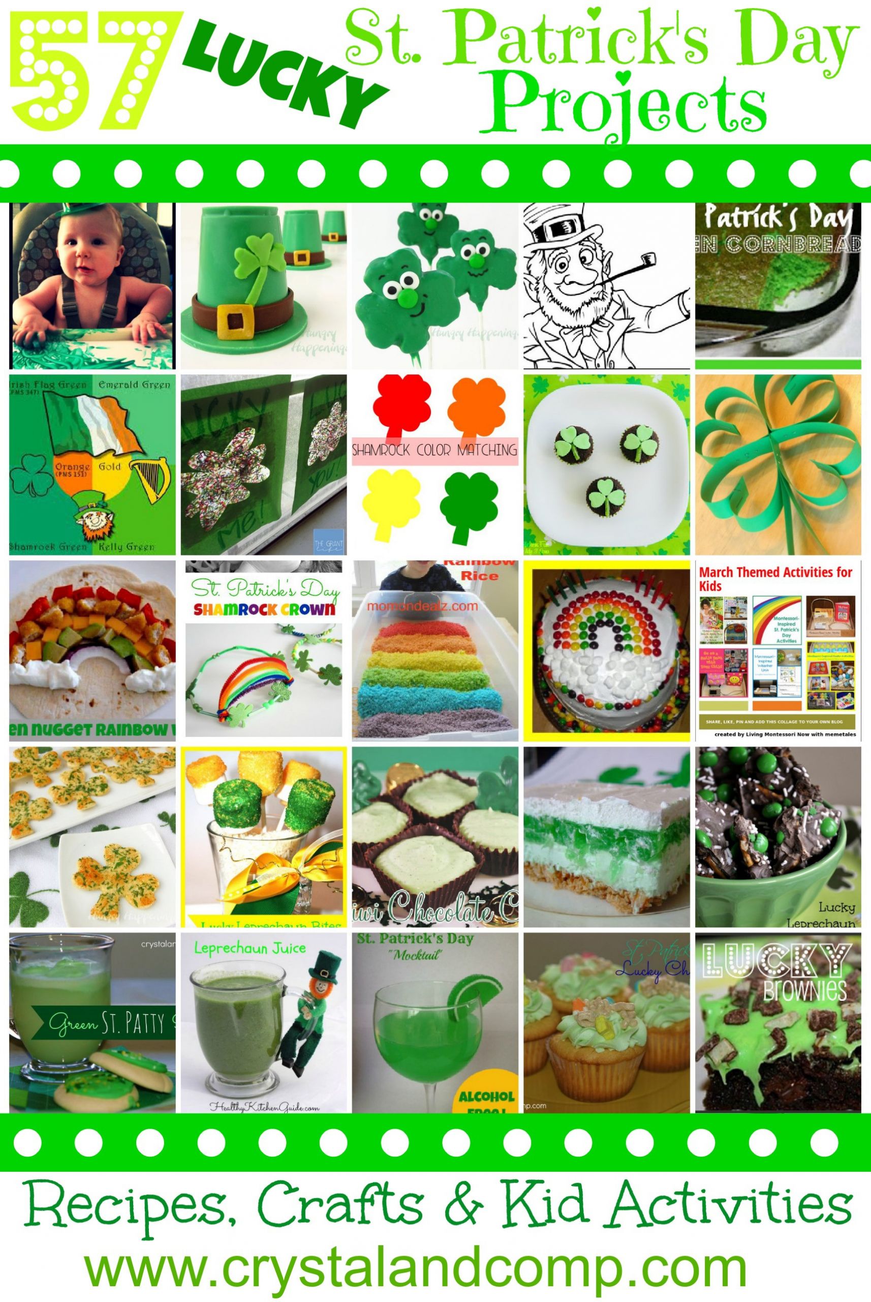 Pinterest St Patrick's Day Crafts
 Over 50 St Patrick Day Crafts