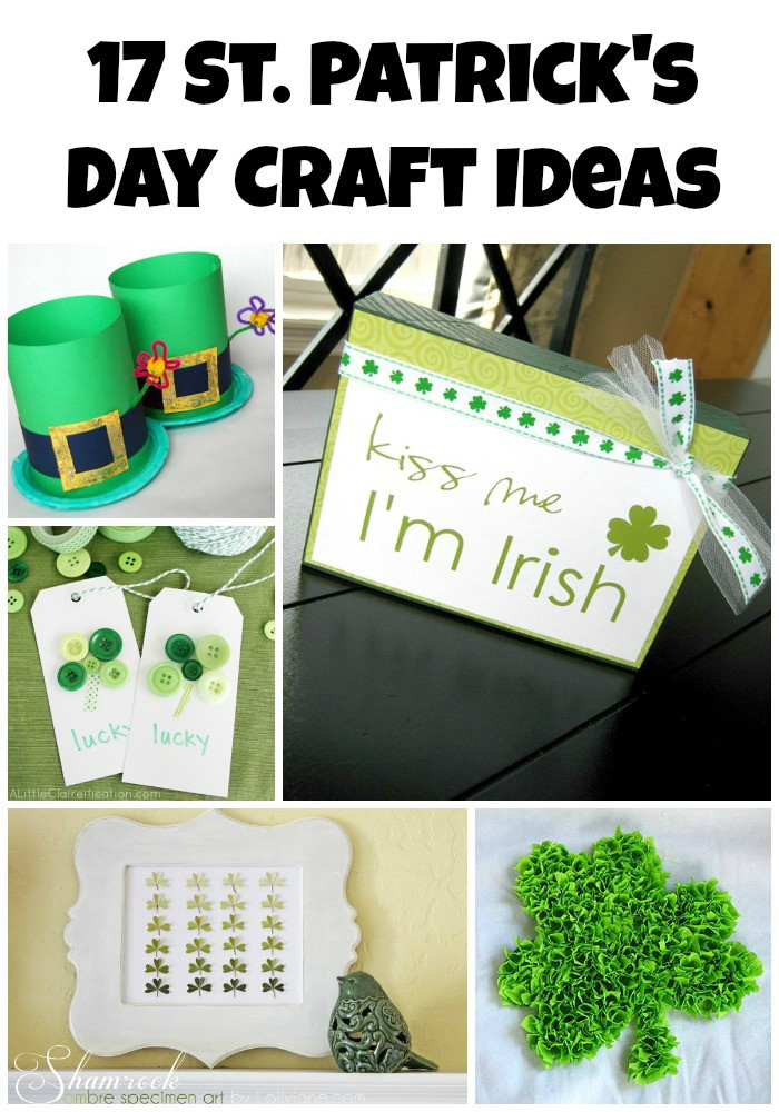 Pinterest St Patrick's Day Crafts
 Seventeen Lucky St Patrick s Day Craft Ideas My