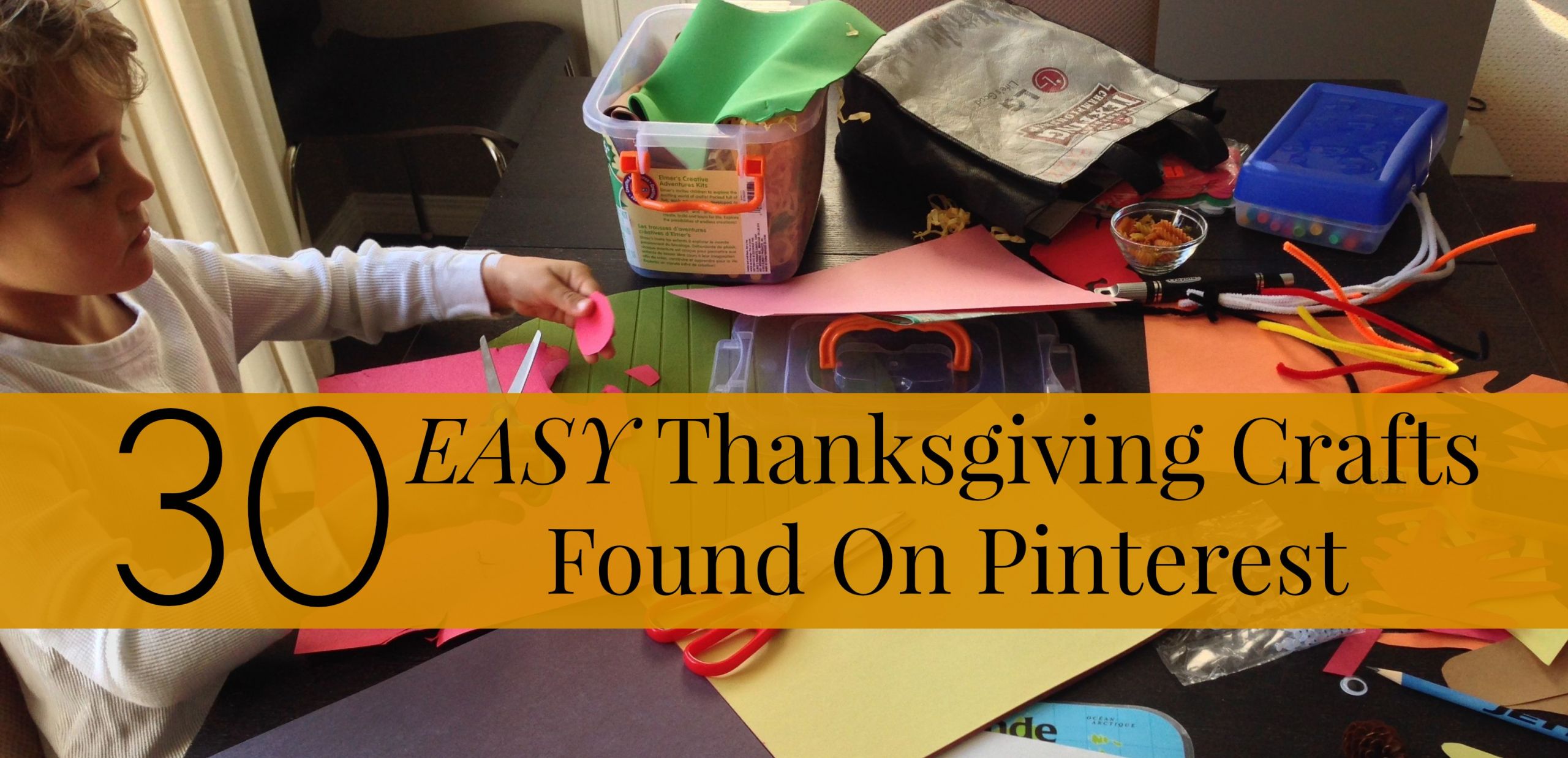 Pinterest Thanksgiving Crafts
 30 Easy Thanksgiving Crafts Pinterest