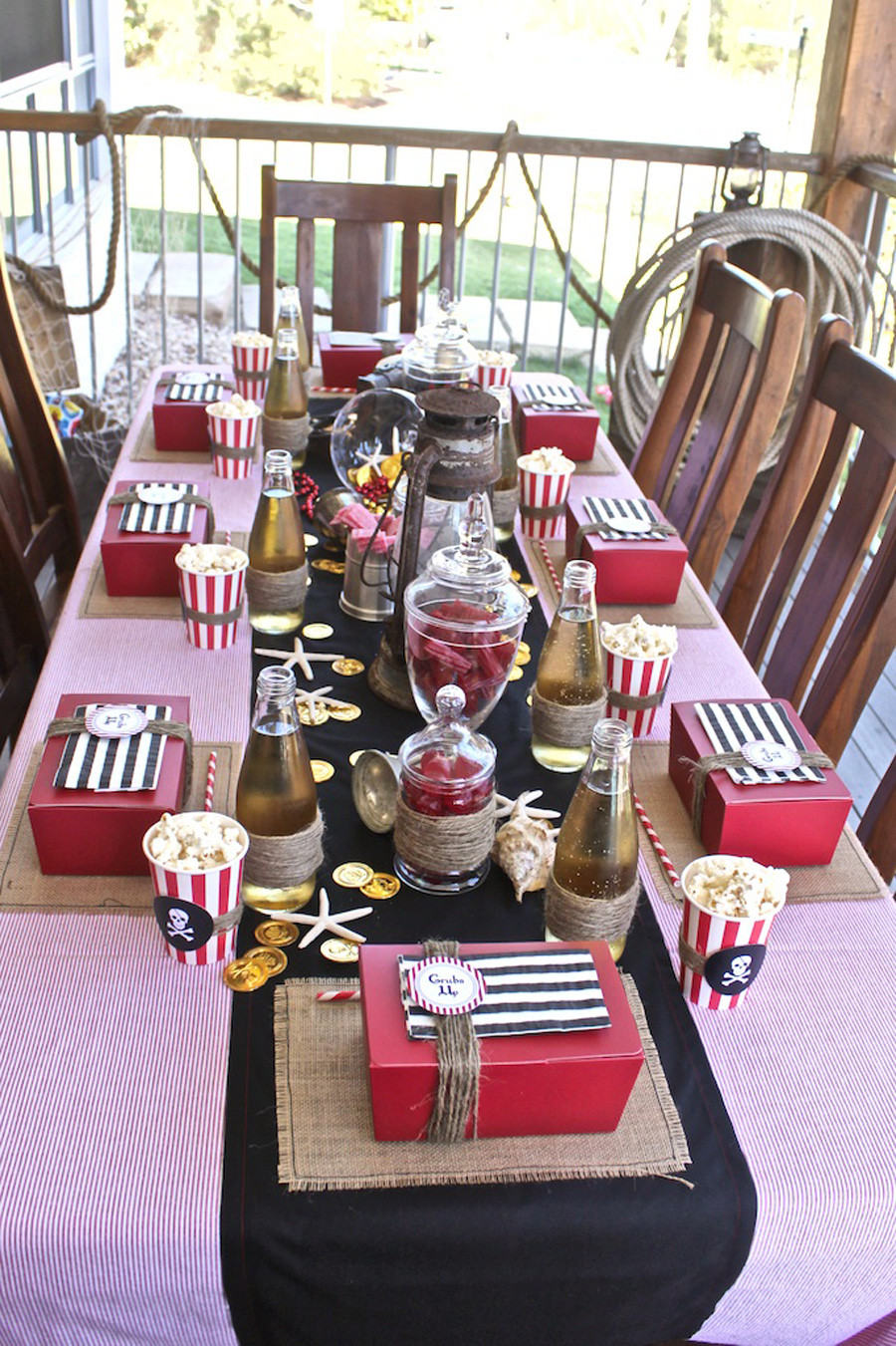 Pirate Birthday Party
 Kara s Party Ideas Captain Hook Pirate Party