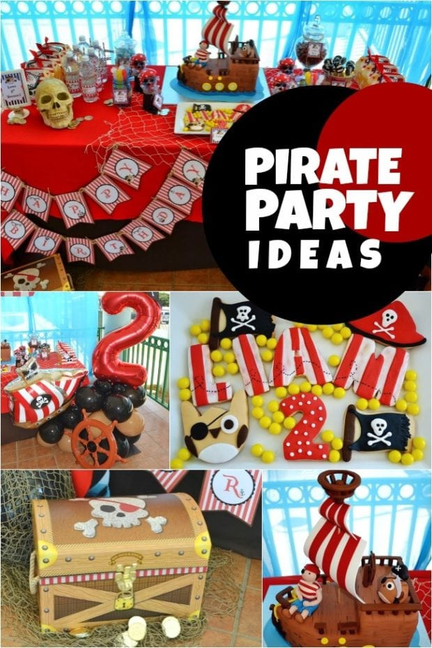Pirate Birthday Party
 Sweet Pirate Owl Birthday Party Spaceships and Laser Beams